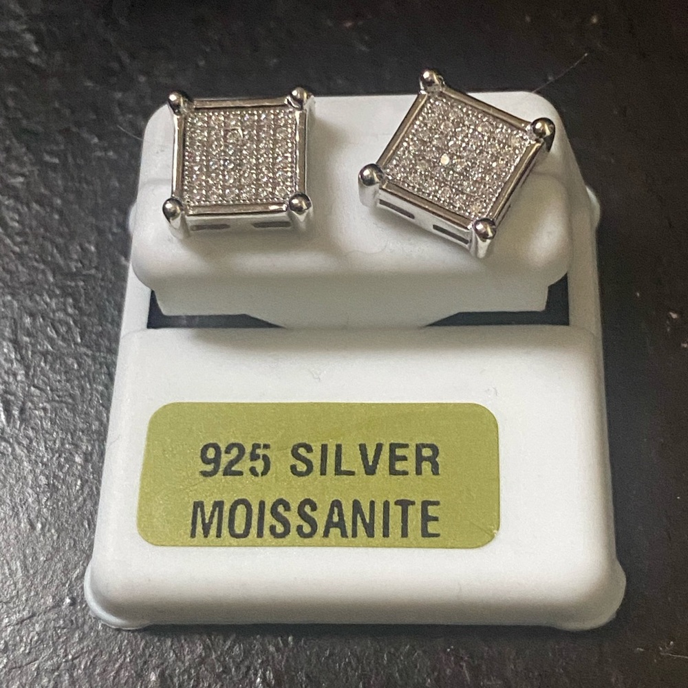 Moissanite Studs